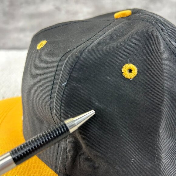 Vintage Pittsburgh Steelers Snapback Hat OSFA Two Tone Embroidered Logo 7 - Picture 7 of 7